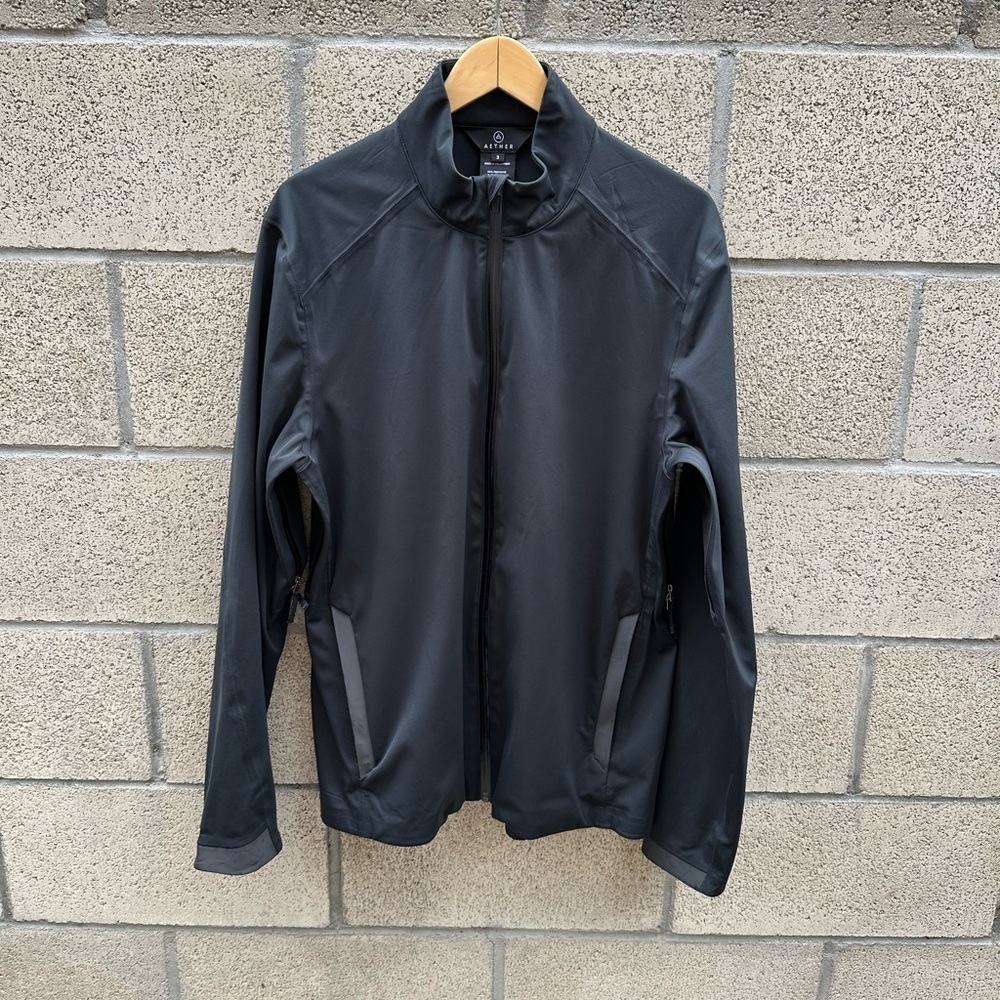 Aether Apparel Jacket Light Weight Onyx Black Men’s Size L  (Size 3)